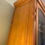 Crafted wooden large entertainment Center Image 5