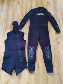 Wet diving suit