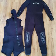 Wet diving suit