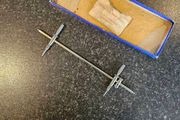 Brown &amp; Sharpe steel beam trammels