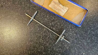 Brown & Sharpe steel beam trammels