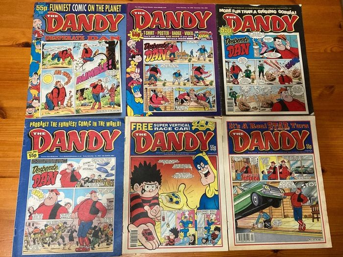 Comics: 'The Dandy' 2000,2001 and 2002 (37 numbers)