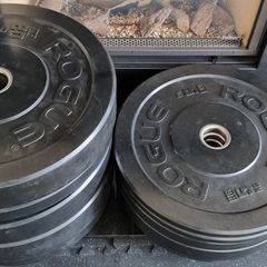 rogue bumpers plates 150kg