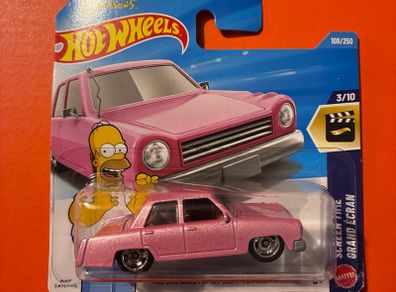 hot wheels simpsons car