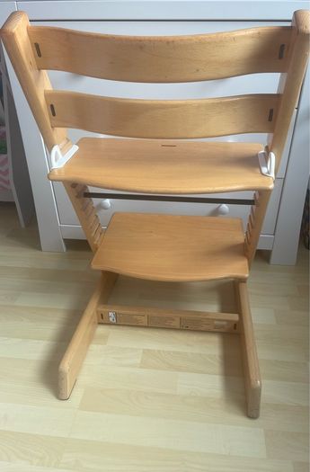 Stokke Tripp Trapp wooden chair