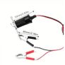 12V Battery for alligator Clips to Cigarette Lighter Socket Adapter Cable, Emergency Direct Power Cord for Car Tire Inflator, Cooler, Vacuum, Universal for All 12V Vehicles, Image 6