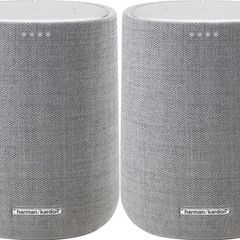 2 x Harman Kardon Citation One &  Apple Airplay & Google Home & Chromecast & Bluetooth & Hey Google & Hey Siri Stereo Pair  New  Boxed