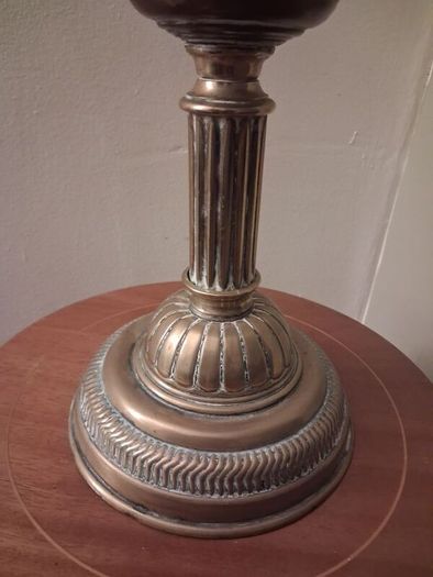 Victorian oil lamp