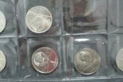 6 coins USSR 1980 Olympic 1 Ruble full set UNC
