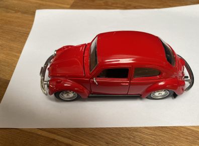 Maisto.volkswagen BW Beetle red midst scale 1:24  die cast VW