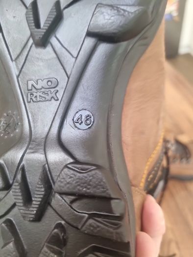 No Risk Saturne Safety Boots Size 46(11)