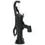 Antique Well Hand Pitcher Pump, 22 ft Maximum Lift, Cast Iron Manual Hand Water Pump with Ergonomic Handle G1-5/8" Easy Installation, Old Fashioned for Outdoor Home Yard Garden Pond Farm, Black Image 2