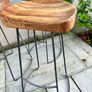Set of three bar counter stools Image 3