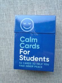 Calm cards for students, Cards, Gift,Inspirational cards