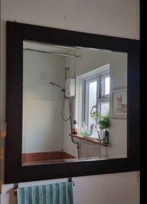 mirror bathroom, hall,