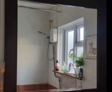 mirror bathroom, hall,