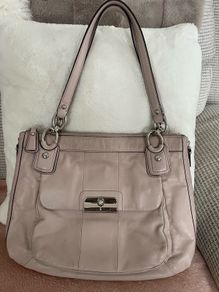 Coach Blush Pink Kristin Expandable Smooth Leather Tote Bag - Open to Reasonable Offer