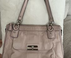 Coach Blush Pink Kristin Expandable Smooth Leather Tote Bag - Open to Reasonable Offer