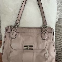 Coach Blush Pink Kristin Expandable Smooth Leather Tote Bag - Open to Reasonable Offer