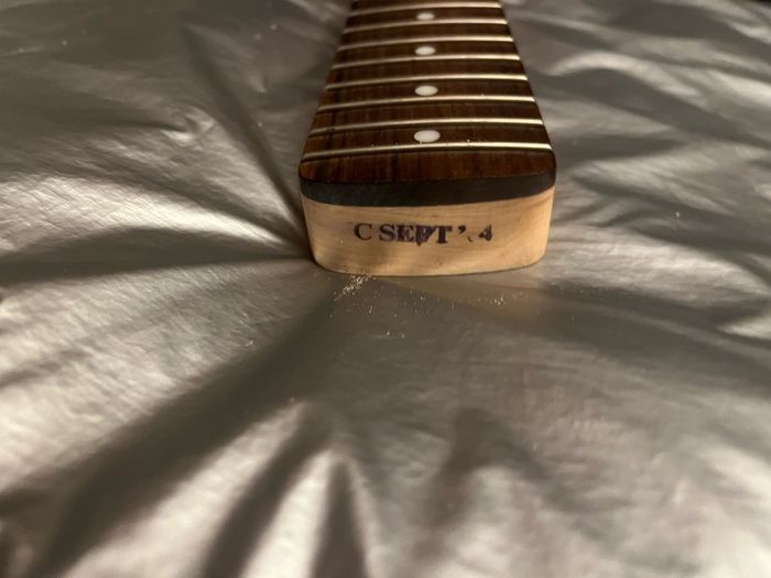 Fender Stratocaster squier Neck fretboard with tuners machine heads made in Indonesia electric guitar parts accessories