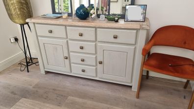 EZ Living "Camden" Rustic Oak Wide Sideboard / Buffet