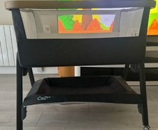 Tutti Bambini CoZee Lite bedside next to me