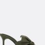 Stradivarius Heeled Tie Sandals Size 40/7 Image 3