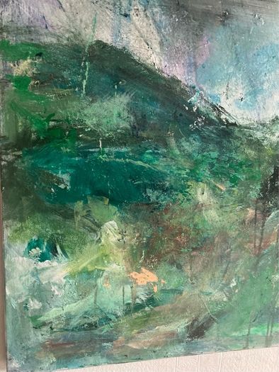 Large Original Painting Original Irish Landscape Framing Option The Wicklow Way Irish Valley Art Wicklow Dublin Kerry Original Irish Art