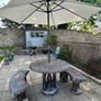 Garden table (benches not included) Image 2