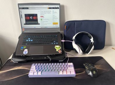 MSI Thin 15 Gaming Laptop Bundle