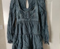 Denim dress size 8