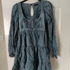 Denim dress size 8