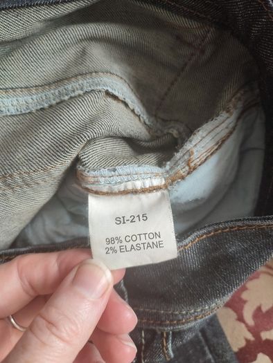 Vintage dark navy low slung jeans