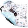 car seat blanket double-sided velvet / minky Image 5