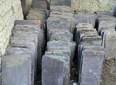 Blue Bangor slates