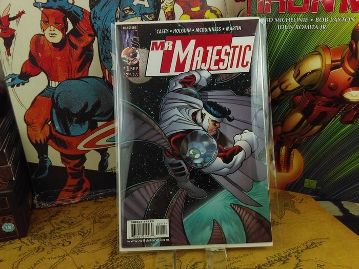 Mr Majestic ! First Issue ! Alternate Cover ! 1999 ! by Wildstorm !