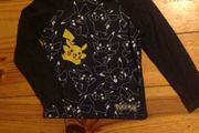 Age 3-4 Black Pickachu Pokemon Top