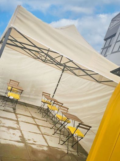 NEW 3x4.5m POP UP strong heavy GAZEBO ( FREE set of 3 side panels)