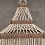 Huge Handmade Shell Hanging Shade  or Decorative Chandelier Image 4