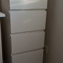tall chest of drawers white Image 4