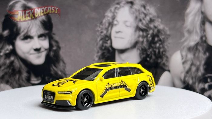 METALLICA - Audi RS6 Custom 1/64 Hot Wheels