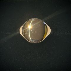 9k Rose Gold Signet Ring