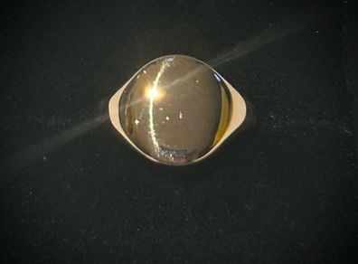 9k Rose Gold Signet Ring