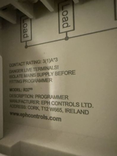 EPH R37 V2 Central Heating Controller