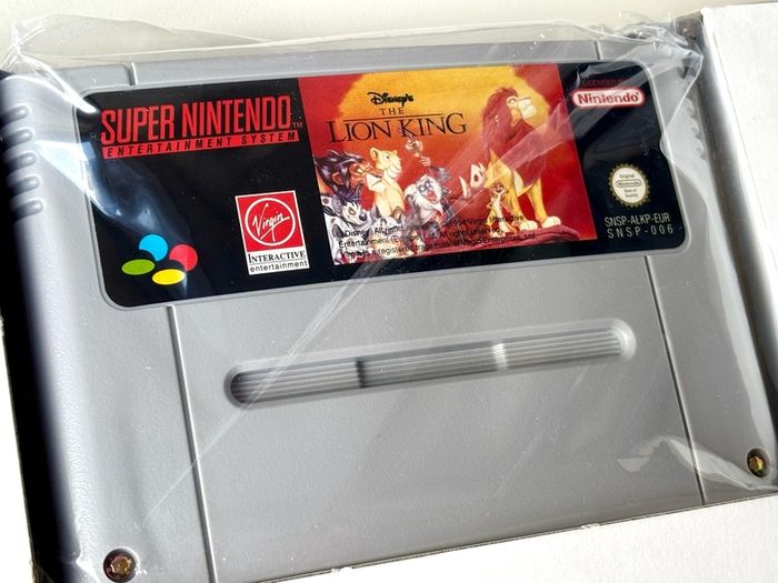Disney's The Lion King for Nintendo SNES - Boxed and Brand New