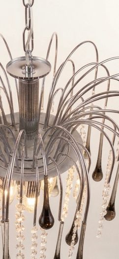Stunning 1970s Paolo Venini Design Murano Glass Chandelier Iconic Mid-Century Design