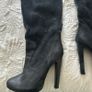 Allsaints Black Calf High Boots EU 40 Image 4