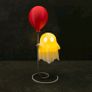 Ghost with Balloon table lamp perfect Halloween Decoration Image 2