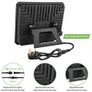 50W RGB LED Flood Light, Coloured Security Light with Remote Control, Dimmable Decorative Light, 16 Colours 4 Modes, Outdoor Stage Landscape Lighting with UK Plug, for Christmas, Holiday Party Image 6
