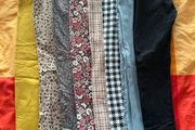 Bundle of 8 pairs of leggings for a girl, size 122cm (6-7 years)